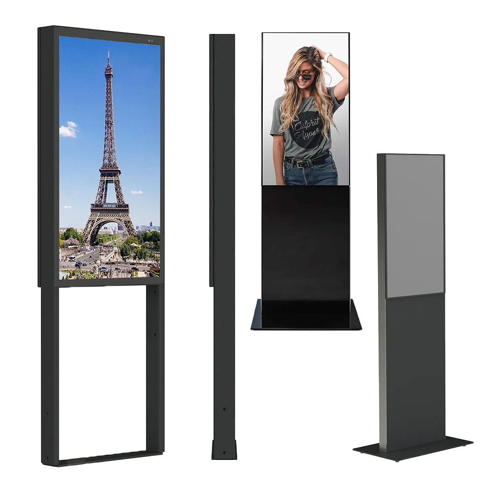 Digital Signage-Stelen für Indoor und Outdoor
