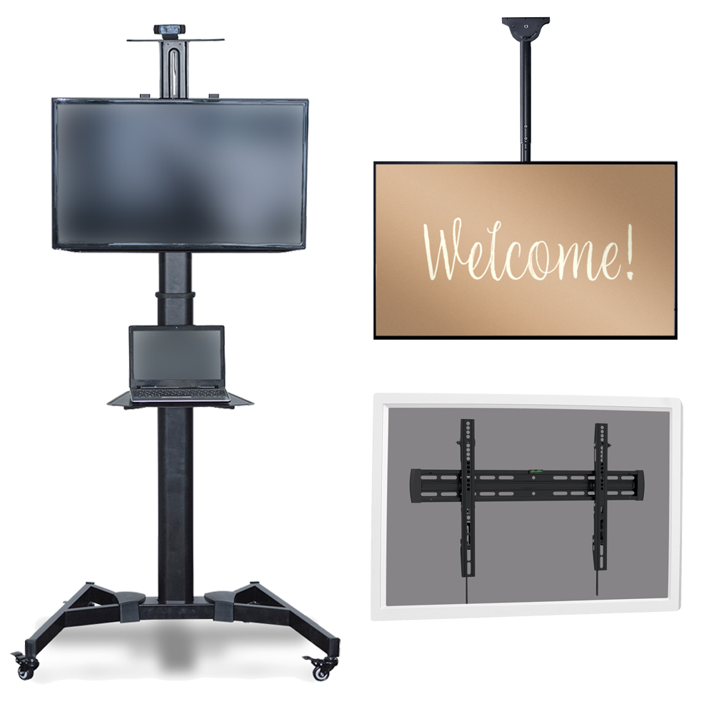 Digital Signage-Stelen für Indoor und Outdoor