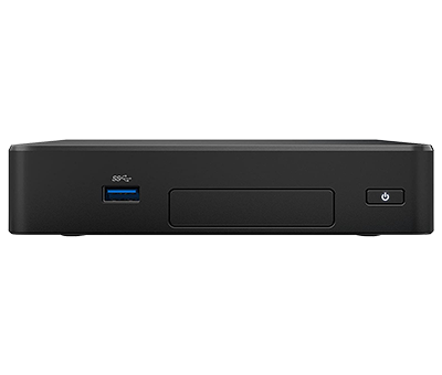 Digital Signage Player auf Basis eines Intel NUC